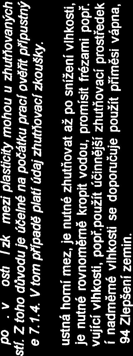 2 Svahy násypů musí být zbaveny veškerého uvolněného a nezhutněného materiálu a upraveny tak, aby výsledné sklony odpovídaly sklonům podle dokumentace stavby a aby jejich povrch 9 7. STAVEBNÍ PRÁCE 7.