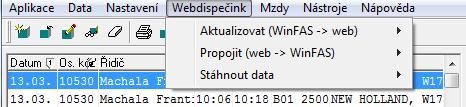 9 Modul MECHANIZACE Automaticky o Provádí se vždy v noci, dochází k aktualizaci dat (nastavení údajů k mechanizaci, stažení dat z GPS) Ručně, využívám k okamžité aktualizaci dat, jednotlivé kroky