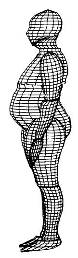Studie polských autorů hodnotila změny polohy COG (Center of Gravity - průmět společného těžiště těla do roviny opěrné báze) ve stoji u skupiny žen na začátku (8. - 16.