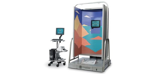 Obrázek č. 4 Dynamický počítačový posturograf Smart EquiTest System firmy NeuroCom (Převzato z Manuál NeuroCom, 2012) 4.
