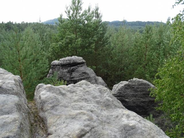 pískovce. Brána je široká cca 5 metrů a vysoká 4 metry. Vznikla v jednom jediném skalním bloku, proto se jedná o tzv. pravou skalní bránu.