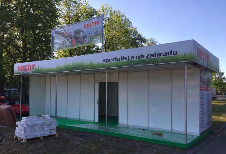 STRÁNKA 5 Výstavní expozice venkovní ze systému Combi Ze systému Combi stavíme venkovní expozice.