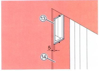 Plochá redukce musí vyčnívat ze zateplení nejméně 10 mm, jinak nelze nasadit venkovní mřížku umístněnou ve špaletě okna.