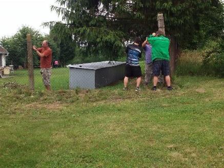 Aktivity spojené se zlepšováním zázemí Každoročně spolek zahajuje brigádnickou činnost a to několikrát v průběhu roku.