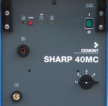 Transformátorové plazmové rezacie zariadenia. Trojfázové napájanie. SHARP 0 MC + Horák CCT 000-6 m Funkcie a výhody: Napájanie: 0 V / 0 V / 80 V / 00 V trojfázové.