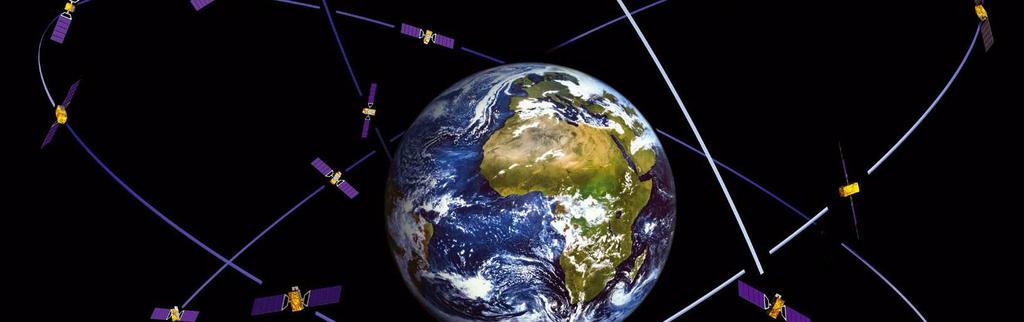 uživatelským. 3.2.2.1 Kosmický segment Obr. 2: Kosmický segment systému GLONASS. Zdroj: SAHIN et al., 2005.