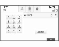 Telefon 89 Použití Jakmile je prostřednictvím Bluetooth realizováno propojení mezi vaším mobilním telefonem a informačním systémem, můžete také ovládat celou řadu funkcí vašeho mobilního telefonu