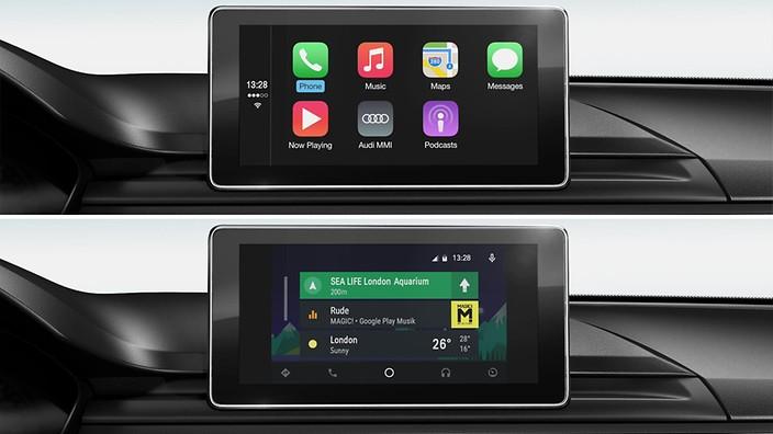 Příplatková výbava UI2 7P1 Audi smartphone interface spojení smartphonu s Audi A5