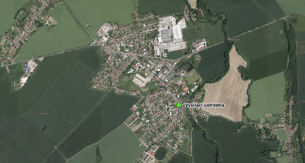 Umístění
