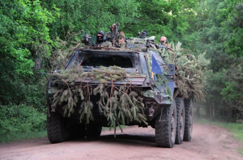 Naši logistici si zde prověřili orientaci v neznámém terénu, komunikaci s nasazenými jednotkami, rychlé přesuny v nepříjemném terénu a zároveň i rychlé stažení z bojového pole, zdůrazňuje dále