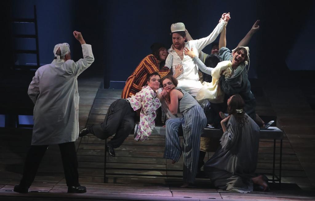 PEER GYNT Jan Fišar (Begriffenfeldt), Renáta Klemensová (Blázen), Vít Hofmann (Blázen), Bára Vidomská (Blázen), Ivan Dejmal
