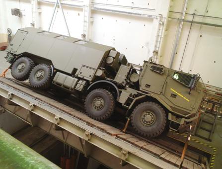 Dodávka 5 kusů dílenských vozidel pro AČR, s pancéřovou kabinou, určených k provádění technické údržby a běžných oprav kolových obrněných