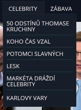 Katalog: Služba obsahuje katalog, který kategorizuje videa do 4