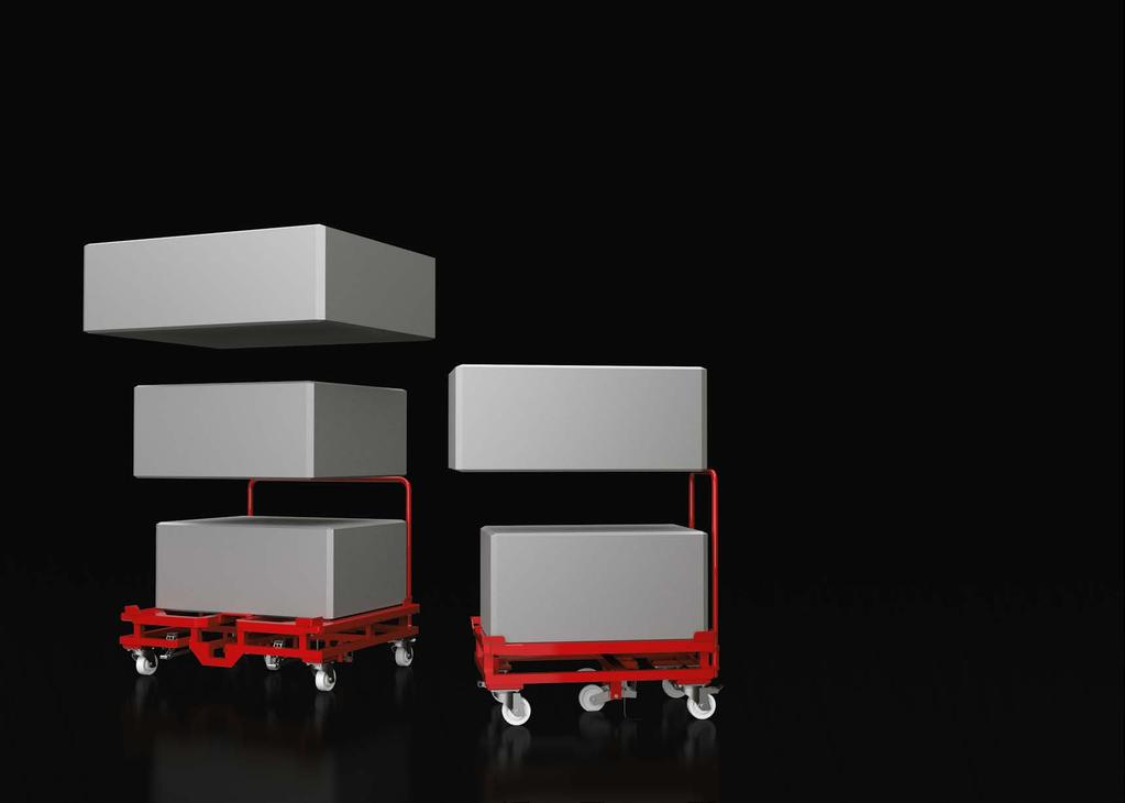 MOŽNOST PŘEPRAVY RŮZNÝCH KONTEJNERŮ ABLE TO TRANSPORT DIFFERENT TYPES OF CONTAINERS Platforma E-Liner je schopna přepravovat různé kontejnery, aniž by bylo nutné provádět změny v jejich konstrukci.