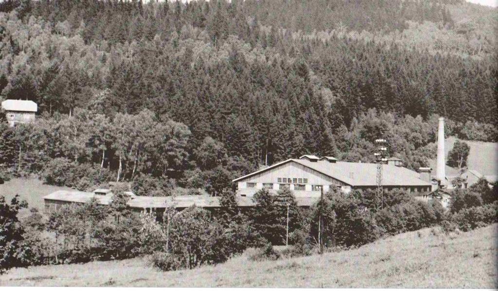 Obrázek 2-8: Stará továrna Gustavsthal [5] V roce 1901 továrnu koupil Hugo Fischer z Tarnowitz, který ji pronajal synu zakladatele Juliu Rudolfu Petzoldovi, který přistoupil k celkové rekonstrukci a