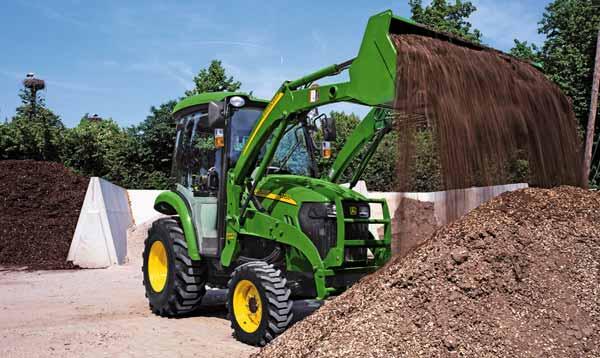 Nakladače. Naložte a následně vyložte. Díky nakladačům Quick-Park od firmy John Deere si vychutnejte vynikající výkon a nesrovnatelnou účinnost.