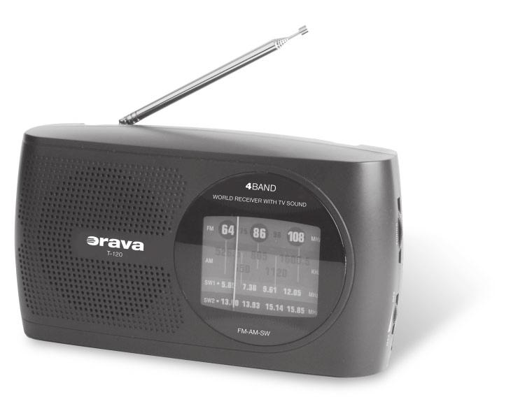 SW/MW/FM rádio prijímač SW/MW/FM rádio přijímač Odbiornik radiowy SW/MW/FM Návod na obsluhu Návod k obsluze Instrukcja obsługi T