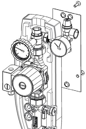 Pokud není použita čerpadlová skupina, musí být solární sestava opatřena pojistným ventilem s otevíracím přetlakem 6 bar a s teplotní odolností do 160 C.
