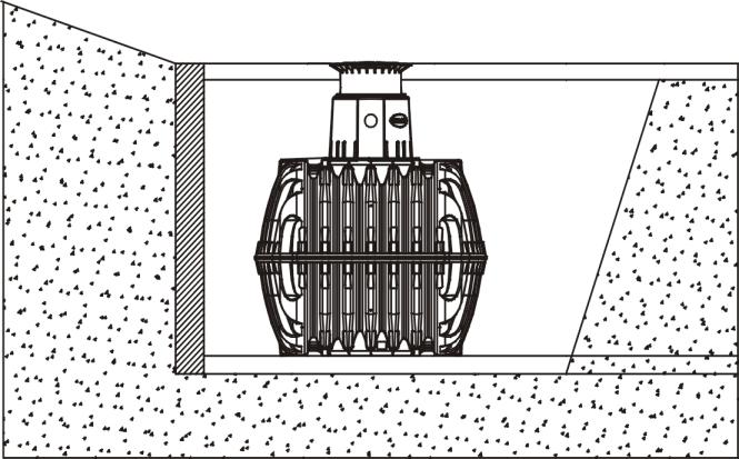 5.1. Podloží Před instalací musí být nutně vyjasněny následující body. - Stavební technická vhodnost půdy dle DIN 18196 - Maximální hladina spodní vody, popř.