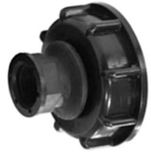 Adaptér na IBC nádrž, závit S60 x 6 s hrdlom 1440 Ø45 x Ø55 x 4mm 0,19 95866