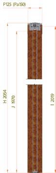 stavební pouzdra 65 mm + 0 mm + 1 mm (šířka obložky + šířka polodrážky + šířka stínové drážky) min.
