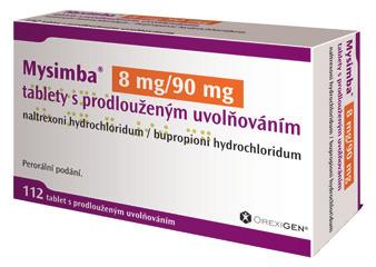 8 mg/90 mg TABLETY S PRODLOUŽENÝM UVOLŇOVÁNÍM Název: Mysimba 8mg/90 mg tablety s prodlouženým uvolňováním.