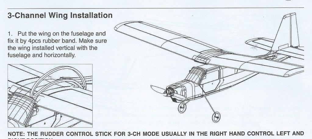Zkompletujte rotor a jeho části ve správném směru, tak, aby vrtule