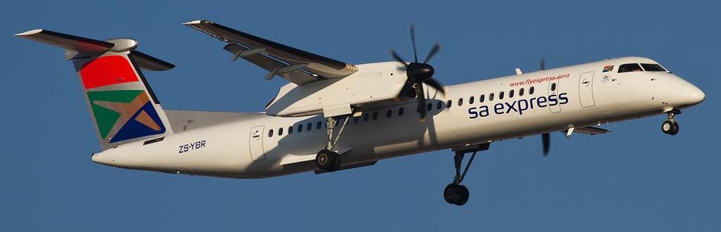 Obr. 1.8: Letoun De Havilland Canada DHC-8 Q400 Dash 8 [13] 1.5.