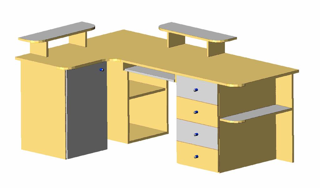 AutoCAD 3D NÁVOD NA VYMODELOVÁNÍ PRACOVNÍHO STOLU