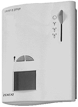 3 052 Regulátor teploty miestnosti s LCD- displejom pre dvojrúrkové konvektory s ventilátorom a s elektrickým vykurovacím prvkom RDF20 Výstupy pre pohon ventilu s dvojpolohovým ovládaním a elektrický