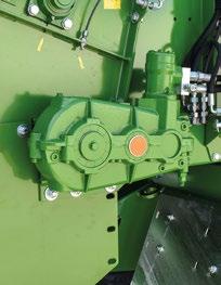 traktorem a strojem (na straně stroje) Centrální vačková spínací spojka v kloubové hřídeli mezi traktorem a strojem (na straně stroje) BERGMANN rozmetadlo hnoje /
