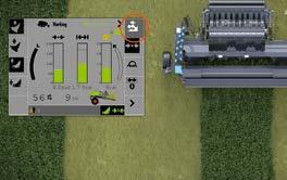 Variabilní nastavení rychlosti. Pro modely QUADRANT 5300, 5200 a 4200 nabízí CLAAS hydraulicky poháněný systém vkládání.