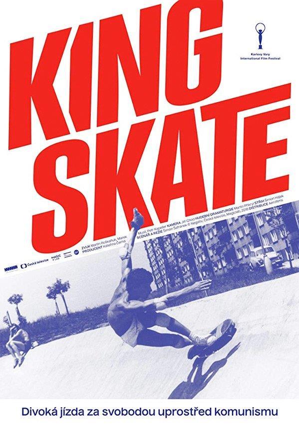 KING SKATE Přilepit se k betonu. Vysvištět prostorem. Mít to všechno v pohybu. Skateboard! V šedi ČSSR 70. a 80. let něco úplně jiného, úplně nového. Láska na první pohled.