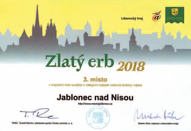 Všechny uvedené služby naleznete na webu města v sekci Magistrát.