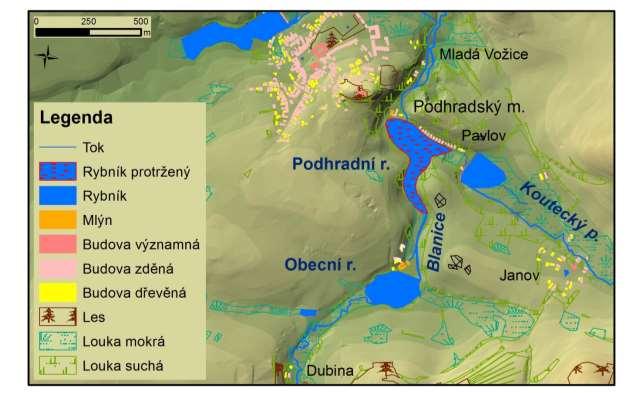 3.7. Rybníky u Mladé Vožice kolem Dubiny (obr.