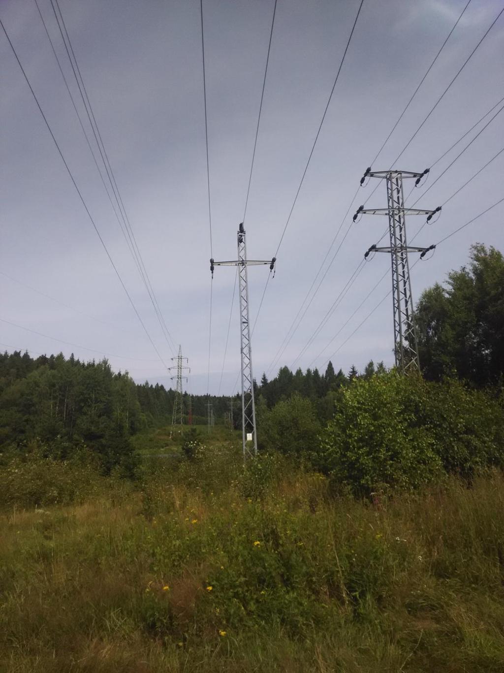 Souběh vedení 35 kv a 110 kv