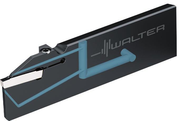 _ZESÍLENÁ UPICHOVACÍ PLANŽETA WALTER CUT G1041-P Dvojité chlazení v drážce NÁSTROJ Upichovací planžety G1041.
