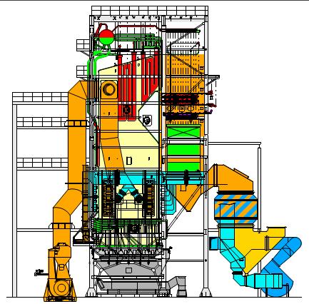 Schéma kotla K-01 ENEF