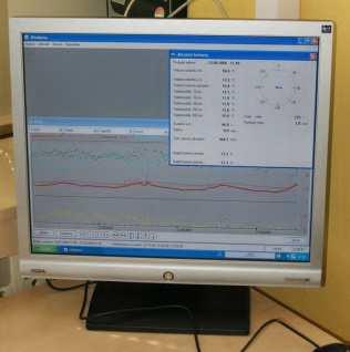 Z této databáze si vybíráme hodnoty, které potřebujeme pro GLOBE: teplotu, tlak a vlhkost v době slunečního poledne.