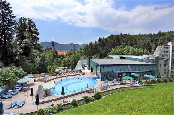 Slovinsko Dobrna / Radenci Terme Dobrna, Hotel Wellness Vita do 30.3.2019 Poloha: Terme Dobrna leží cca 70km od Mariboru v nedotčené přírodě, v nadmořské výšce 375m n.m.. Lázně Dobrna jsou nejstarší slovinské lázně s více jak 600letou tradicí.