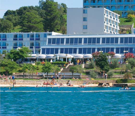 Istrie Poreč Hotel Zorna Sleva 12% Sleva 8% do 31.3.2019 26.5.-1.6. 1.6.-8.6. 8.6.-22.6. 31.8.-6.9. Poloha: hotel obklopený subtropickou vegetací v rekreační zóně Zelena Laguna u Poreče.