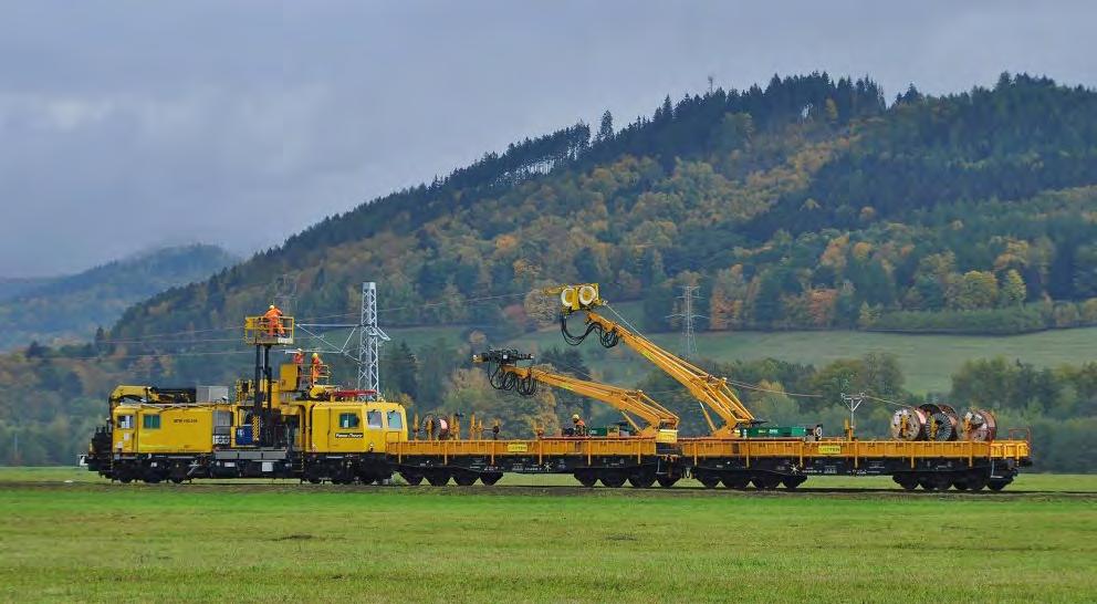Reference Železnice: Elektrizace trati č.