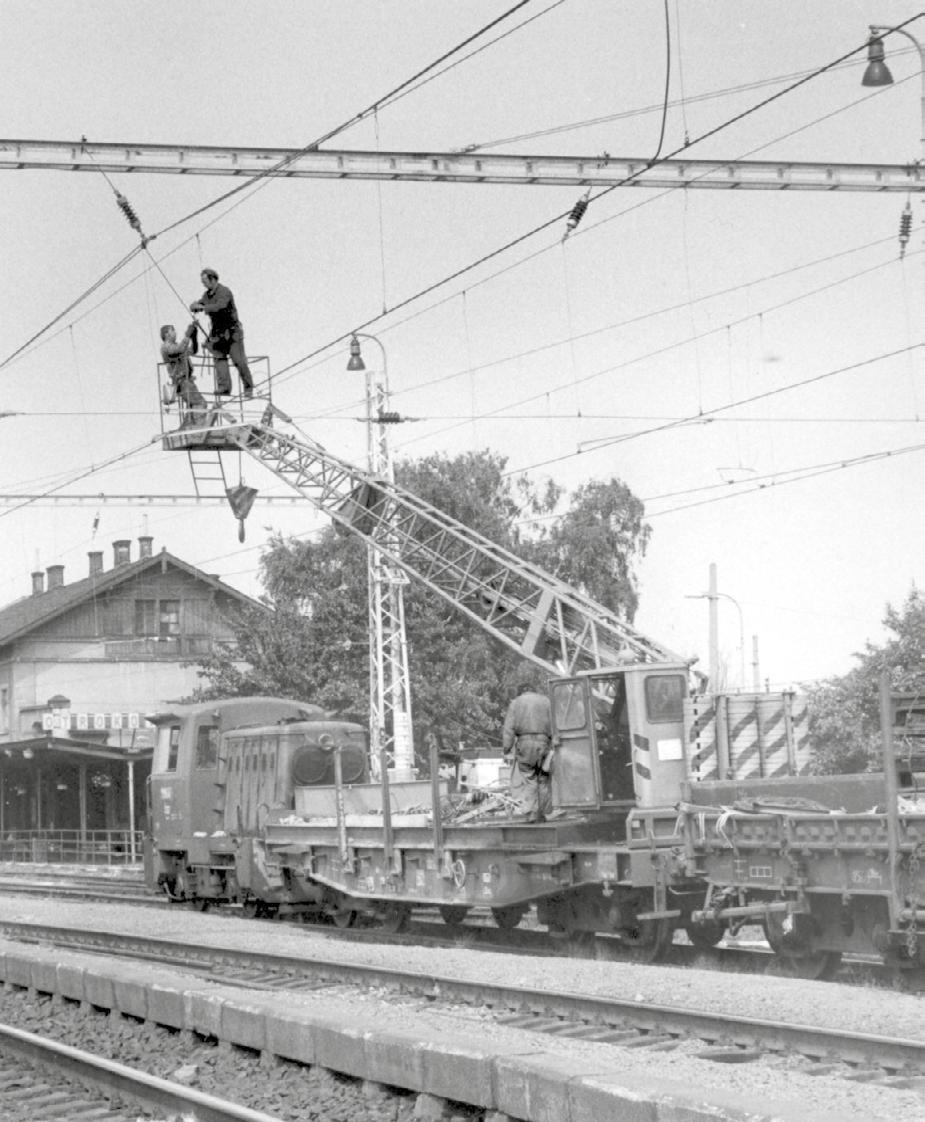 systému pevných trakčních zařízení firem AEG, Brown-Boveri, ČKD, Škoda a Křižík 1949 Začátek