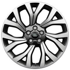 21" KOLA Z LEHKÉ SLITINY S 7 DVOJITÝMI PAPRSKY, LIGHT SILVER DIAMOND