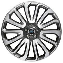 SLITINY S 9 DVOJITÝMI PAPRSKY, GLOSS BLACK STYLE 9012 2, 3 22" KOLA Z