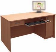 963 Kč PC katedra s AV skříní 1 prostor pro AV 1 prostor pro PC 1 pevná police 1 přestavitelná police 4 kabelová průchodka 1 větrací mřížka PCTD1306D