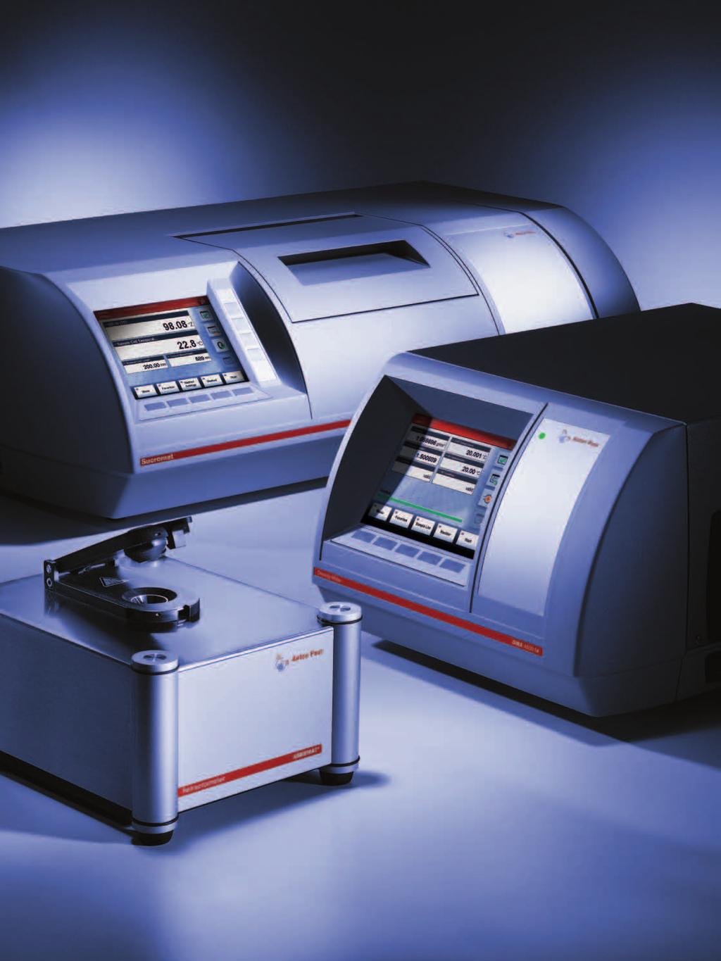 Technické údaje Meracie stupnice MCP200: Meracie stupnice MCP 200/250 Sucromat: optickej aktivity, špecifickej otáčavosti, % koncentrácie (g/ ml, g/100ml, g/l), % sacharózy, % glukózy, Z
