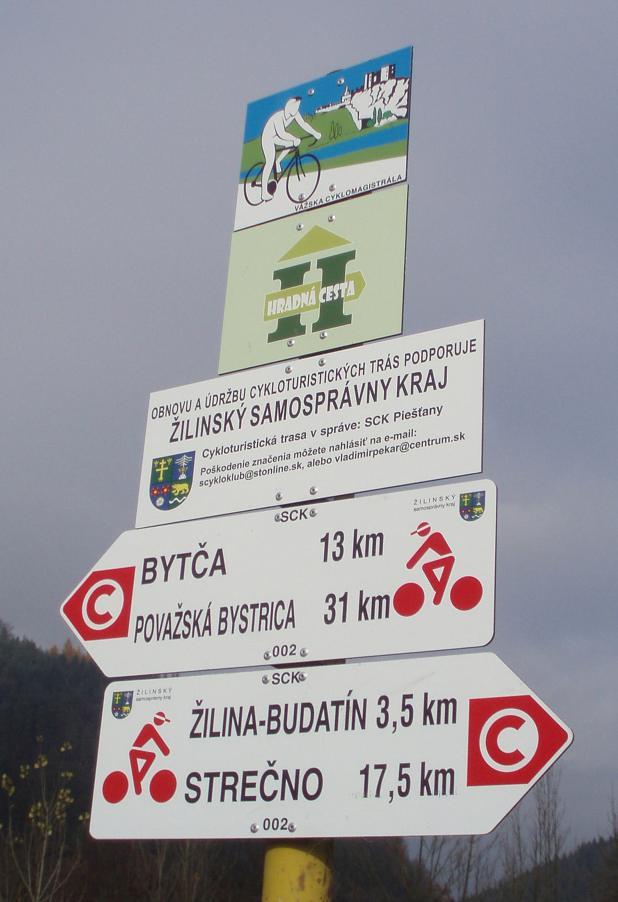 cykloturistických trás je nasadenie obrázkových smeroviek. Robíme tak už 4 roky.