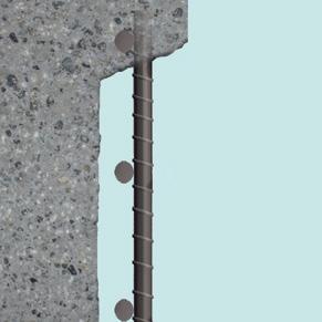 ROZSAH ODSTRANĚNÉHO BETONU beton odstraňte v rozsahu min.