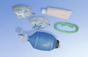 0.00.00 Včetně masek 0 a, 5.0.00.303 5.0.00.458 s rezervoár vakem 600 ml Dýchací vak 280 ml, samostatný Resuscitační set pro děti včetně pop-off ventilu, 5 ml, pro opakované použití, autoklávovatelný Včetně masek 2 a 3 5.
